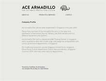 Tablet Screenshot of ace-armadillo.com